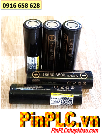 LiitoKala Lii-35A, Pin sạc Lithium Li-ion 3.7v 18650 LiitoKala Lii-35A (3500mAh, Dòng xả 10A) chính hãng